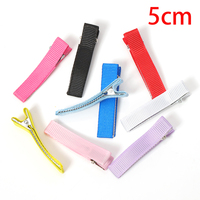 20 sztuk 5/3.5cm spinki do włosów podstawa do tworzenia biżuterii moda ryps wstążka pokrywa spinka do włosów Diy dziecko kokardka dziewczęca akcesoria do włosów 4